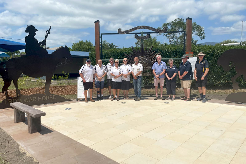 RSL Queensland members from across Far North Queensland attended the unveiling of the memorial