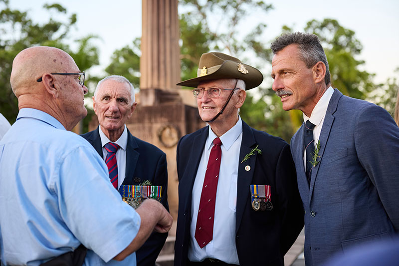 ANZAC Day service RSL Queensland