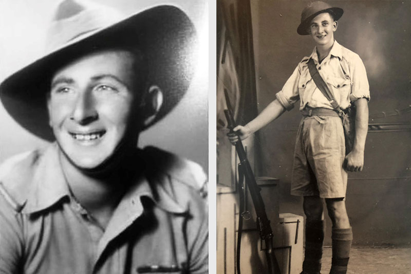 Robert Bruce Rolls was the youngest Australian survivor of Changi prisoner of war (POW) camp