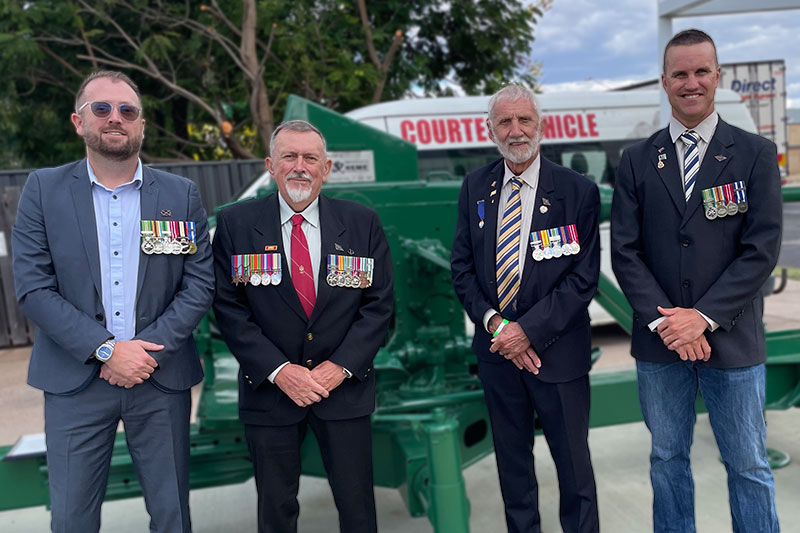 Members of the Emerald RSL Sub Branch