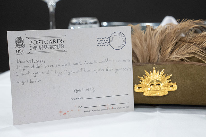 Postcards of Honour - RSL Queensland