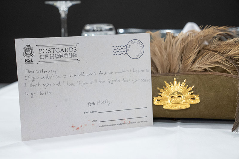 RSL Queensland Postcards of Honour