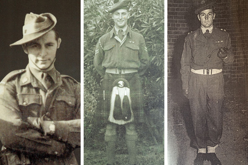 Dawson Reimers during his time in service.