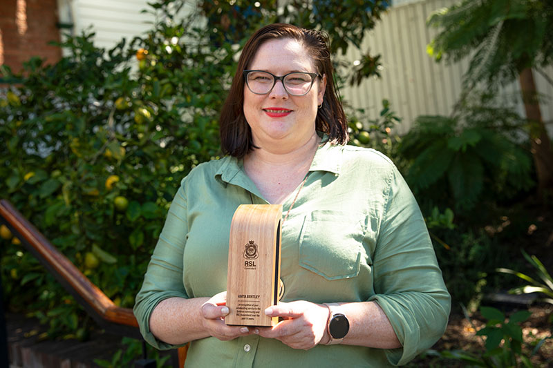 Anita Bentley - RSL Queensland Senior Manager - Compensation